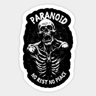 PARANOID Sticker